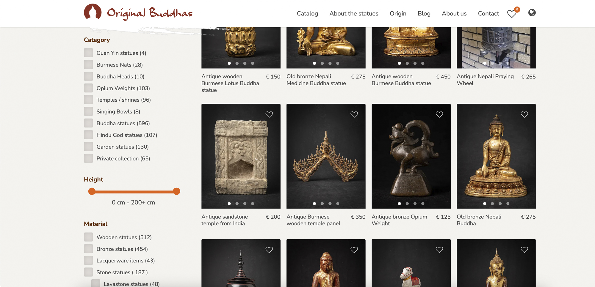 Explore Our Enhanced Catalog Find Your Perfect Buddha Statue with Ease