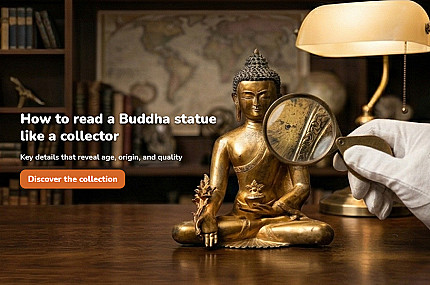 Wie man eine Buddha-Statue wie ein Sammler liest