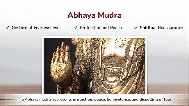 abhaya-mudra