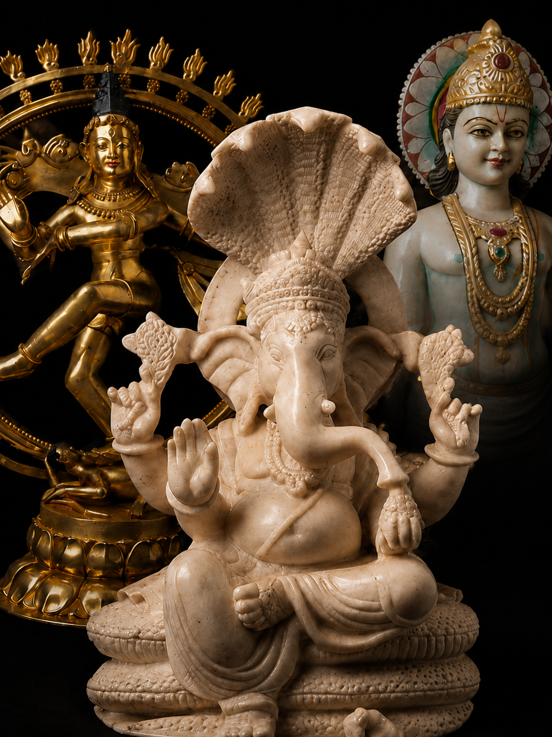 Hinduistische Götterfiguren