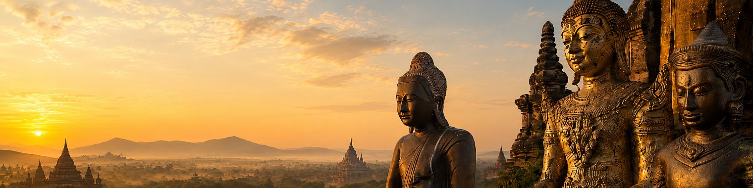 Bagan tempeln in Birma - Myanmar