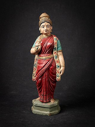 Antiek Indiaas beeld van de godin Lakshmi