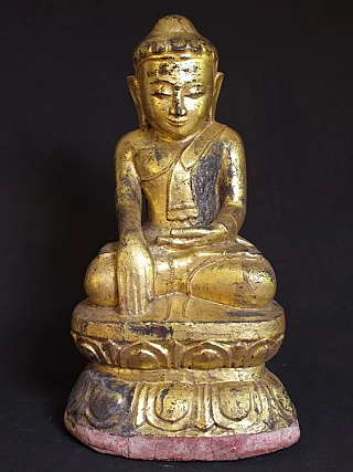 Antique Lotus Buddha