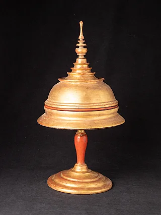 Antique Burmese offering vessel