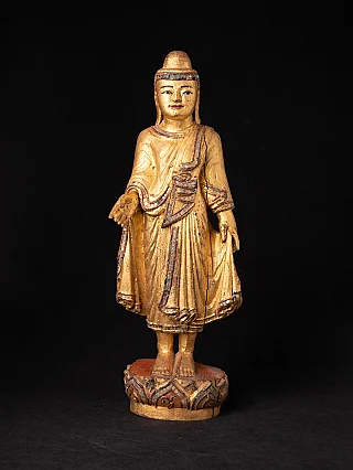 Antique Burmese Mandalay Buddha statue
