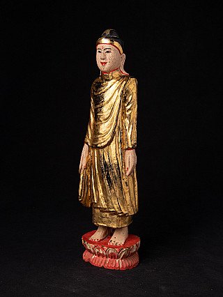 Antike stehende Buddha Figur