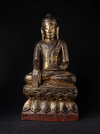 Antique Burmese Shan Buddha statue