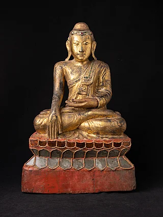 Antique Burmese Buddha statue