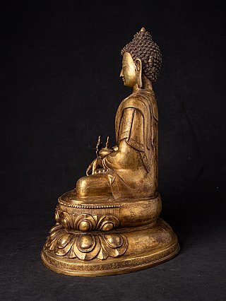 Alte bronze Medizin Buddhafigur