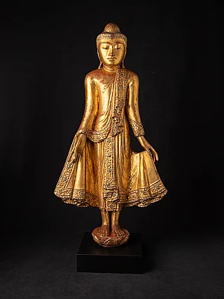 Antique Burmese Mandalay Buddha statue