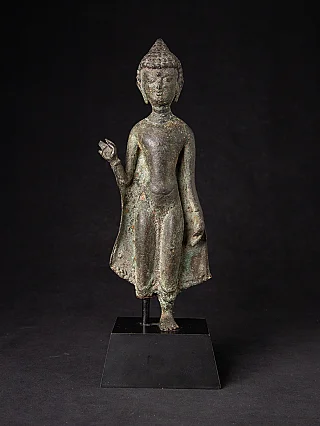 Very special original bronze Bagan Buddha statue