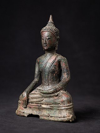 14. Jh. bronze Thai U-Thong Buddha