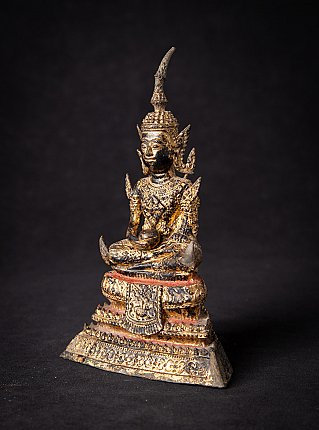 Antike bronze Thai Rattanakosin Buddha