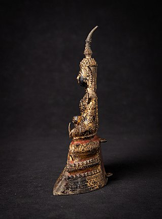 Antike bronze Thai Rattanakosin Buddha