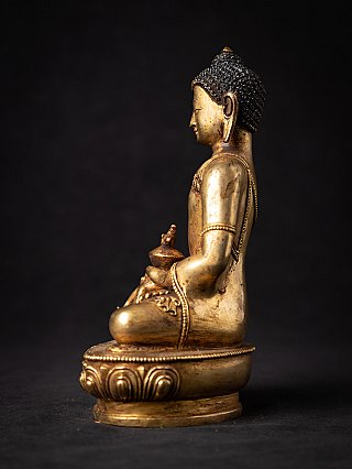 Alte bronze Nepalesische Medizin Buddha