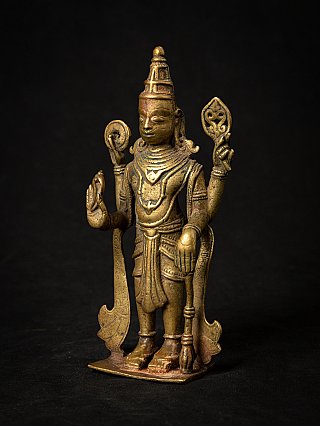 Antique bronze Vishnu statue