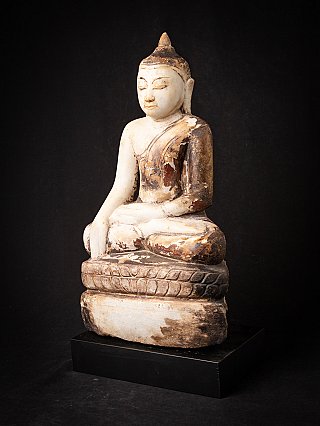 Antique marble Burmese Buddha