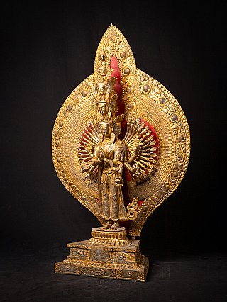 Grosse bronze Avalokiteshvara Figur