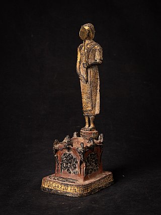 Antique bronze Thai Phra Malai Kham Luang