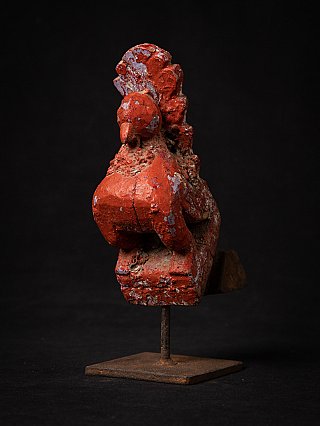 Antike indische Vogelstatue / Tempelornament