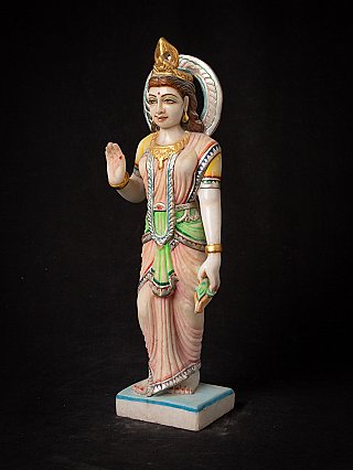 Old marble Parvati statue