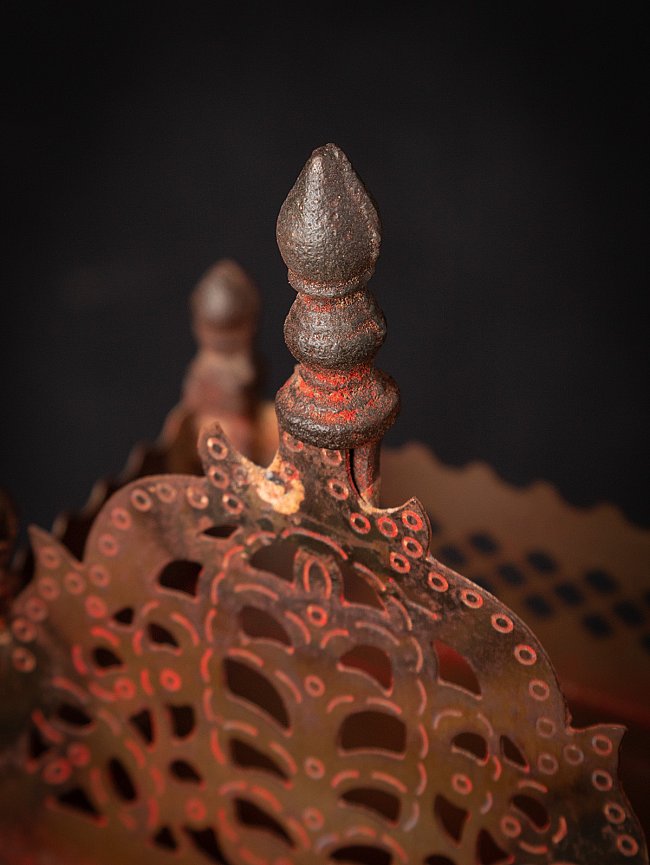 Old metal Nepali shrine from Nepal