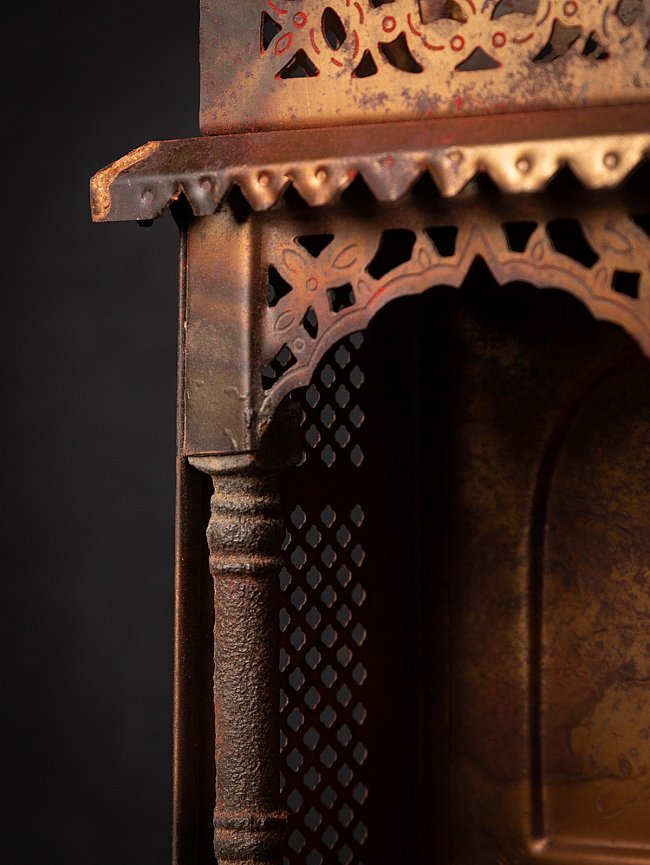 Old metal Nepali shrine from Nepal