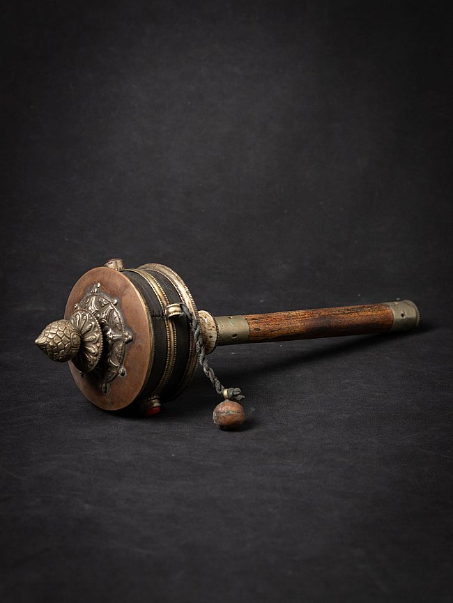Old Tibetan praying wheel