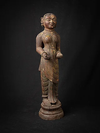Antique Indian Lady statue