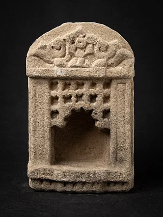 Antique sandstone temple from India