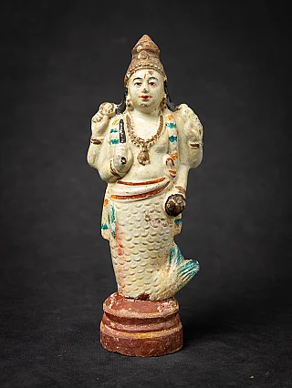 Antike Keramik Vishnu Figur