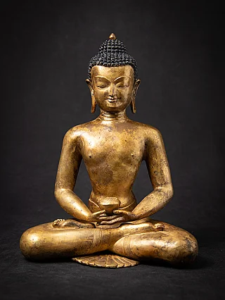 Alte bronze Nepalesische Buddhafigur