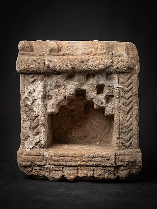 Antique sandstone temple from India
