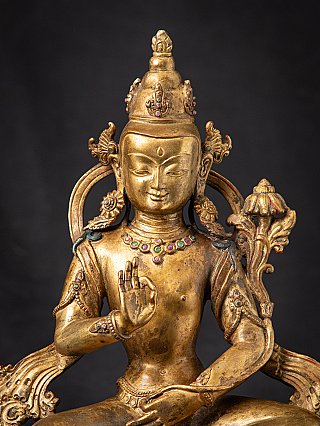 Old bronze Nepali Bodhisattva
