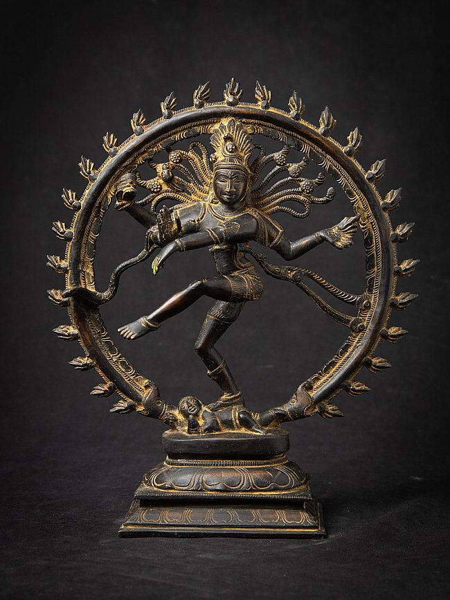 Bronze Shiva Nataraja statue from India