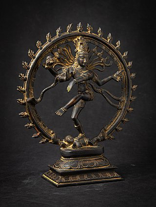 Bronze Shiva Nataraja statue from India