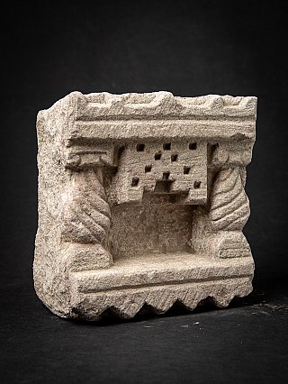 Antike Sandstein Tempel aus India