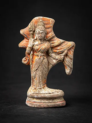 Antique terracotta statue of Bharat Mata – Mother Goddess of India