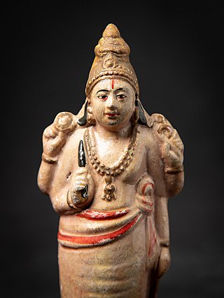 Antike Keramik Vishnu Figur