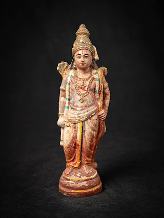 Antique pottery Rama statue