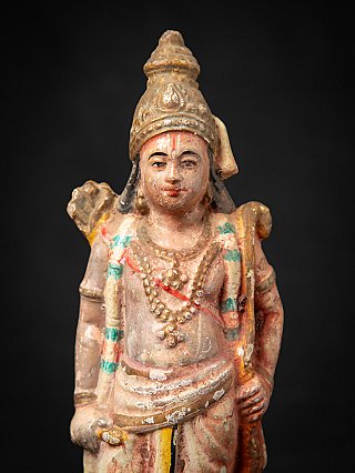 Antiker Rama Figur aus Keramik