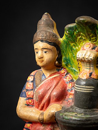 Old pottery Golu figure: Shiva Lingam
