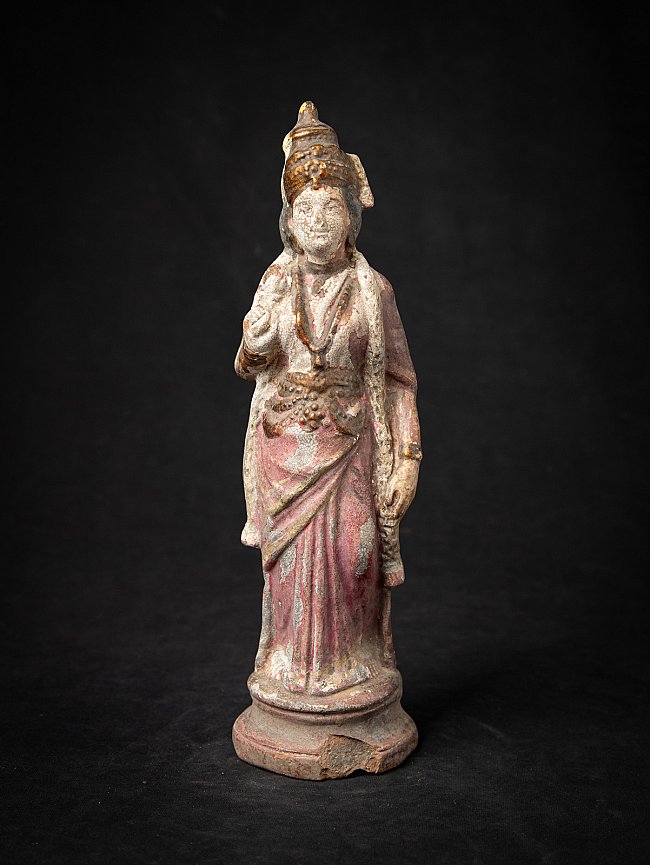 Antike Terrakottafigur von Lakshmi
