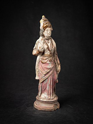 Antike Terrakottafigur von Lakshmi
