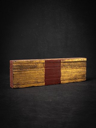Antiek Birmees manuscript - Parabaik