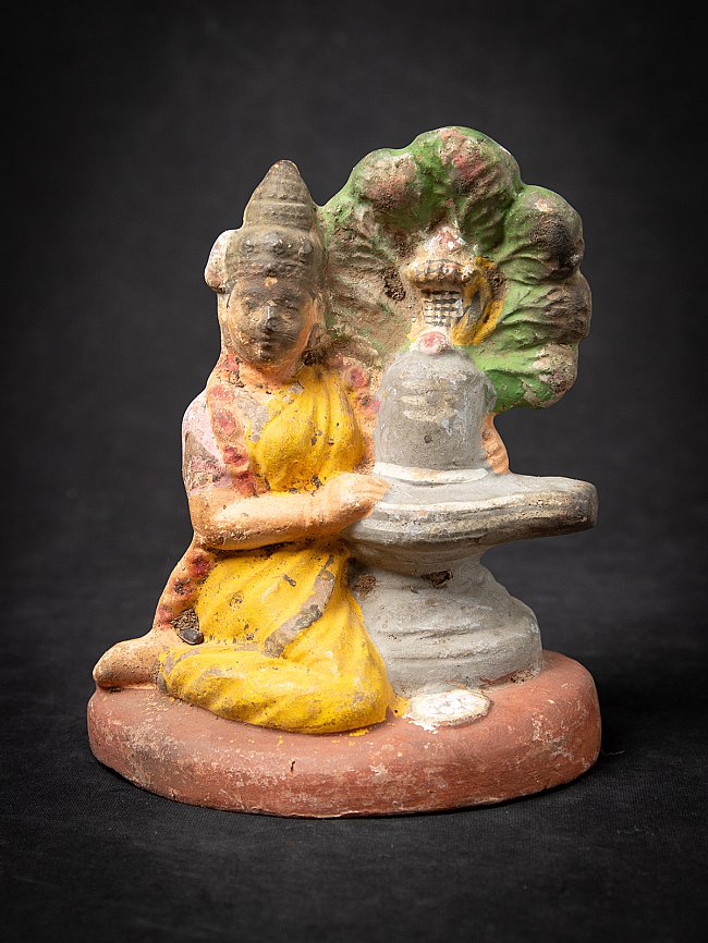 Pottery Golu doll: Shiva Lingam