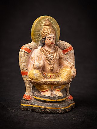 Antike Keramik Ayyappan Figur - Golu-doll
