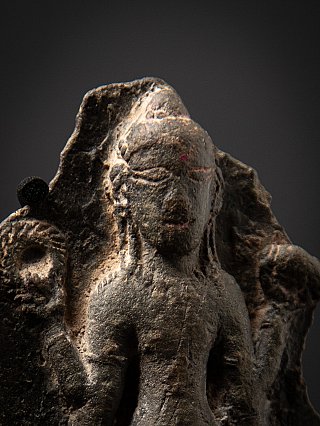 Zeer vroeg fragment van Vishnu beeld