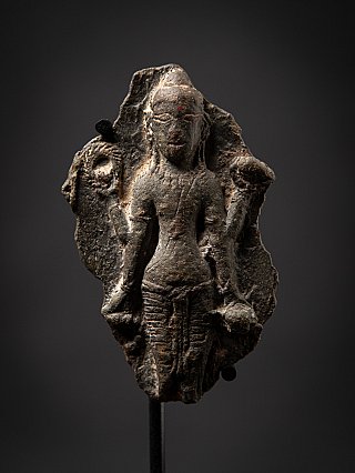Zeer vroeg fragment van Vishnu beeld
