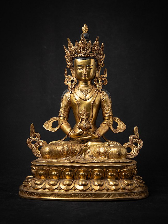 Alte bronze Nepalesische Aparmita Buddha